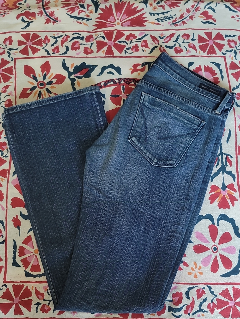 Citizens of Humanity Dita Petite Bootcut Blue Jeans